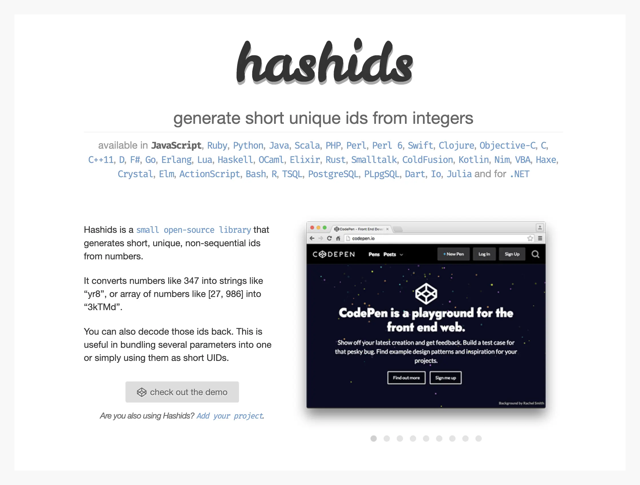 Hashids